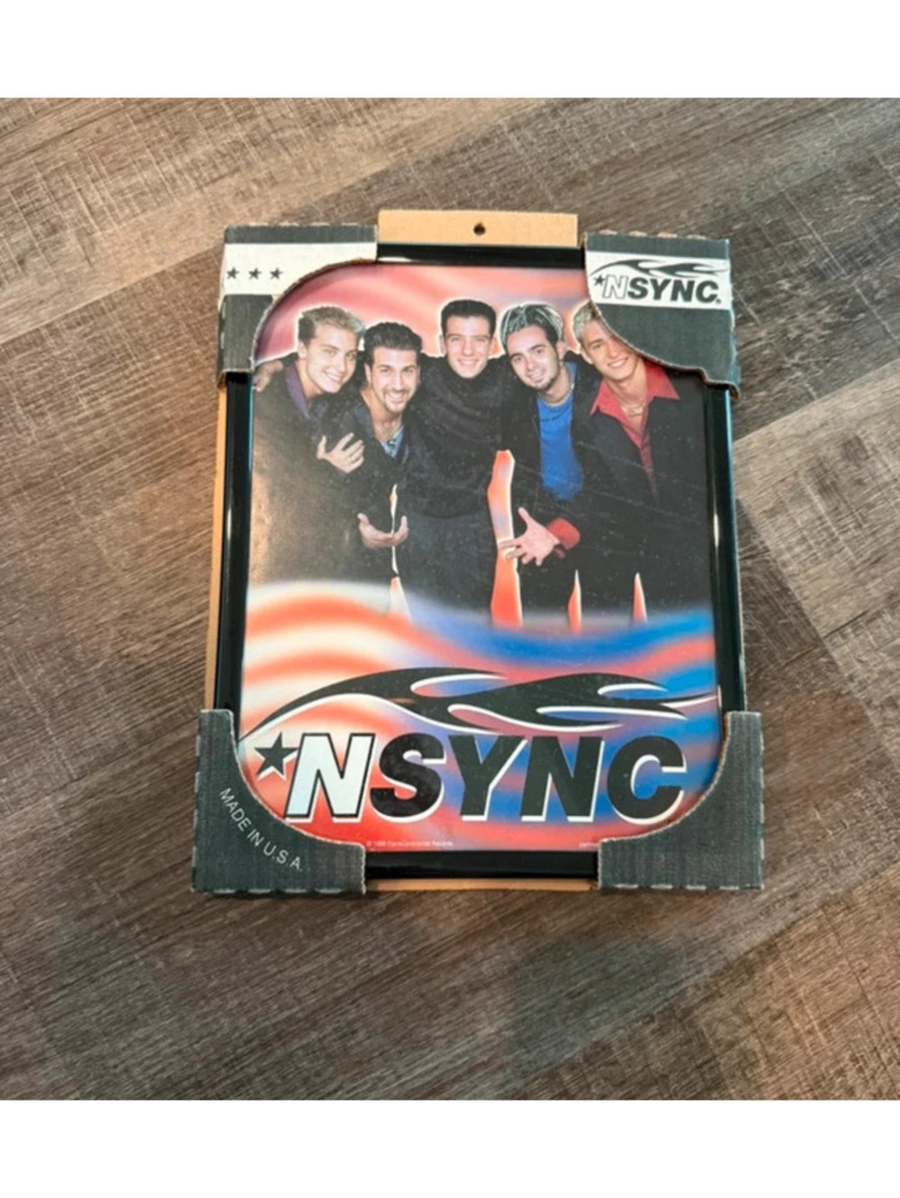 Vintage 2001 NSYNC Collectible Figure Captiva Package Y2K Boy Band